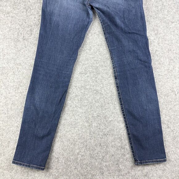 J Brand Jeans Womens 30 Blue Medium Air Wash The Skinny Stretch Denim USA Made - Picture 6 of 14